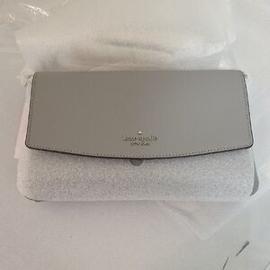 Kate Spade Carson Crossbody Nimbus Gray NWT Barbie Luxury